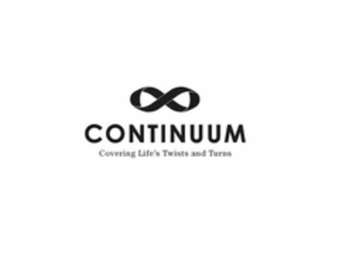 CONTINUUM COVERING LIFE'S TWISTS AND TURNS Logo (USPTO, 12.03.2010)