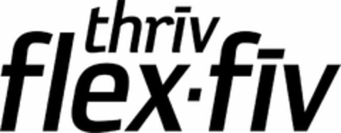 THRIV FLEX-FIV Logo (USPTO, 15.03.2010)