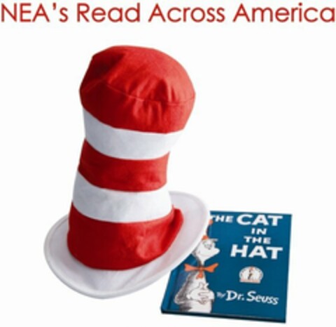 NEA'S READ ACROSS AMERICA THE CAT IN THE HAT BY DR. SEUSS Logo (USPTO, 15.06.2010)