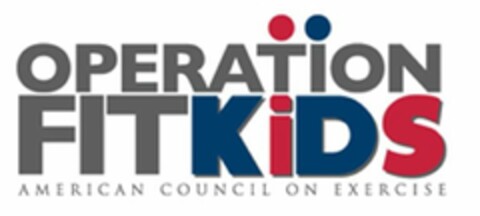 OPERATION FITKIDS AMERICAN COUNCIL ON EXERCISE Logo (USPTO, 18.08.2010)