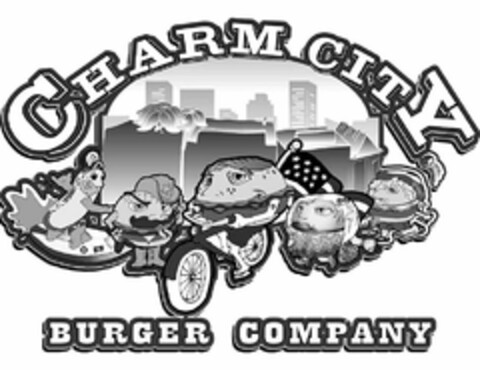CHARM CITY BURGER COMPANY Logo (USPTO, 23.11.2010)
