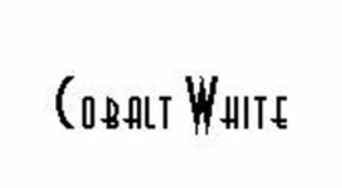 COBALT WHITE Logo (USPTO, 01.12.2010)