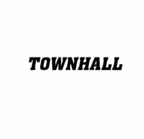 TOWNHALL Logo (USPTO, 01/20/2011)