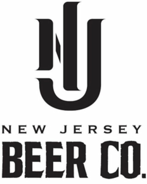 NJ NEW JERSEY BEER CO. Logo (USPTO, 14.11.2011)