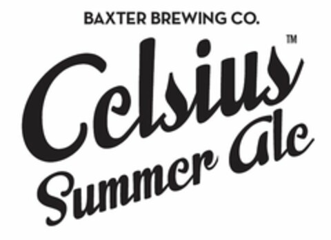 BAXTER BREWING CO. CELSIUS SUMMER ALE Logo (USPTO, 11.04.2012)