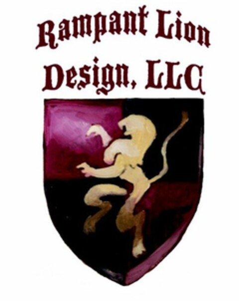 RAMPANT LION DESIGN, LLC Logo (USPTO, 06/26/2012)