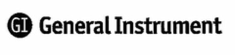 GI GENERAL INSTRUMENT Logo (USPTO, 30.11.2012)