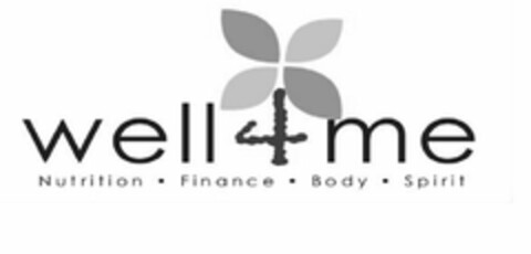 WELL4ME NUTRITION FINANCE BODY SPIRIT Logo (USPTO, 10.12.2012)