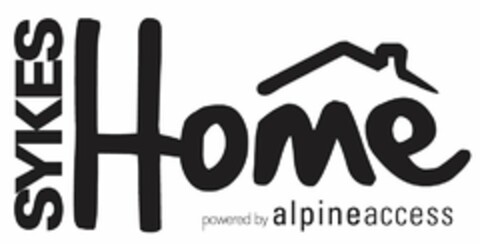 SYKES HOME POWERED BY ALPINE ACCESS Logo (USPTO, 11.12.2012)