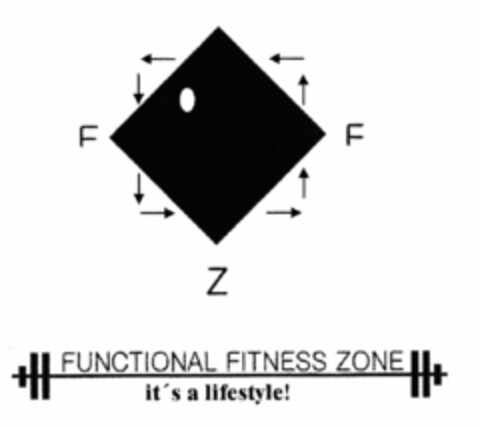 FFZ FUNCTIONAL FITNESS ZONE IT'S A LIFESTYLE! Logo (USPTO, 08/21/2013)