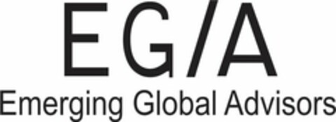 EG/A EMERGING GLOBAL ADVISORS Logo (USPTO, 11.03.2014)