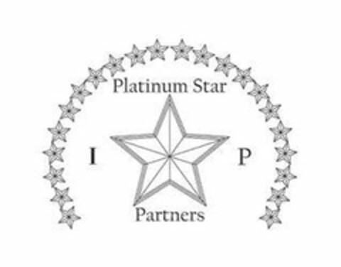 PLATINUM STAR IP PARTNERS Logo (USPTO, 03/21/2014)