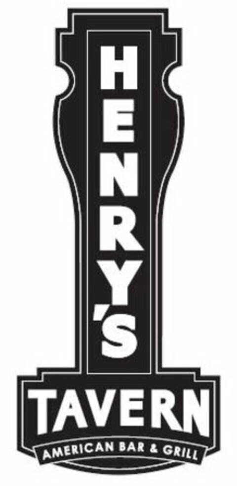 HENRY'S TAVERN AMERICAN BAR & GRILL Logo (USPTO, 09.10.2014)