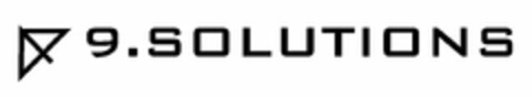 9.SOLUTIONS Logo (USPTO, 29.04.2015)