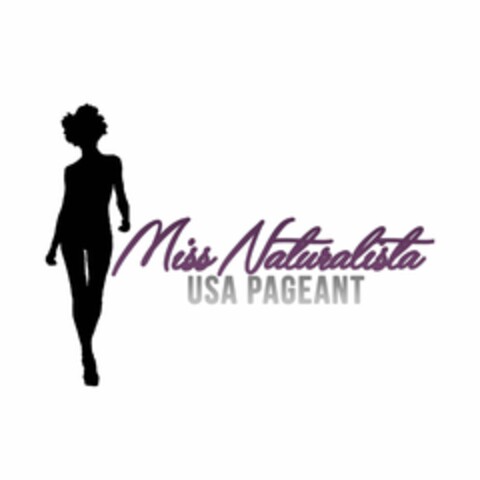 MISS NATURALISTA USA PAGEANT Logo (USPTO, 28.05.2015)