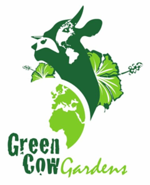 GREEN COW GARDENS Logo (USPTO, 10/20/2015)