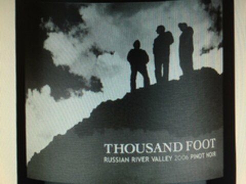 THOUSAND FOOT RUSSIAN RIVER VALLEY 2006PINOT NOIR Logo (USPTO, 29.02.2016)