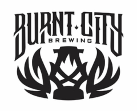 BURNT CITY BREWING Logo (USPTO, 04/04/2016)