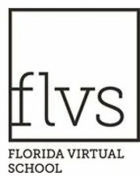 FLVS FLORIDA VIRTUAL SCHOOL Logo (USPTO, 27.04.2016)