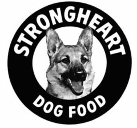 STRONGHEART DOG FOOD Logo (USPTO, 10.08.2016)