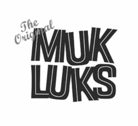 THE ORIGINAL MUK LUKS Logo (USPTO, 06/06/2017)