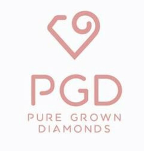 PGD PURE GROWN DIAMONDS Logo (USPTO, 07.06.2017)