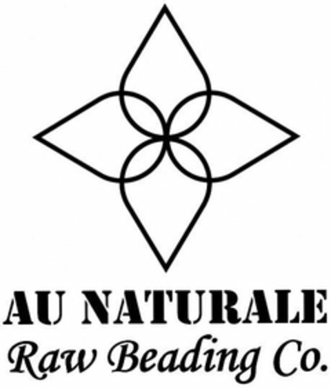 AU NATURALE RAW BEADING CO. Logo (USPTO, 24.08.2017)