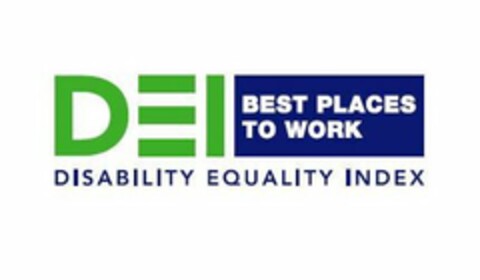 DEI BEST PLACES TO WORK DISABILITY EQUALITY INDEX Logo (USPTO, 30.11.2017)