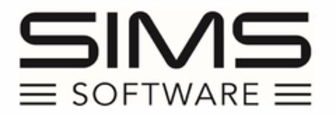 SIMS SOFTWARE Logo (USPTO, 04.05.2018)