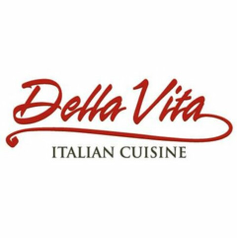 DELLA VITA ITALIAN CUISINE Logo (USPTO, 20.11.2018)