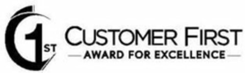 1ST CUSTOMER FIRST AWARD FOR EXCELLENCE Logo (USPTO, 30.11.2018)