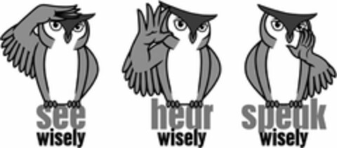 SEE WISELY HEAR WISELY SPEAK WISELY Logo (USPTO, 13.12.2018)
