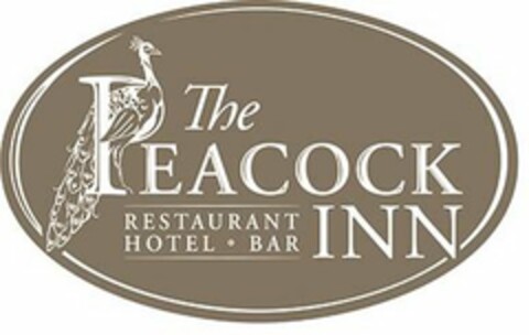 THE PEACOCK INN RESTAURANT HOTEL BAR Logo (USPTO, 01/21/2019)