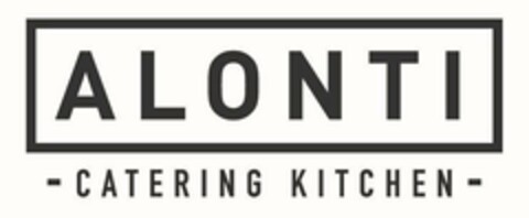 ALONTI CATERING KITCHEN Logo (USPTO, 11.03.2019)