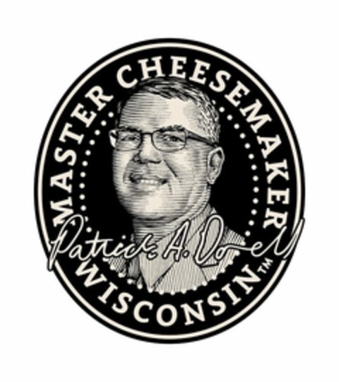 MASTER CHEESEMAKER WISCONSIN PATRICK A.DOELL Logo (USPTO, 27.06.2019)