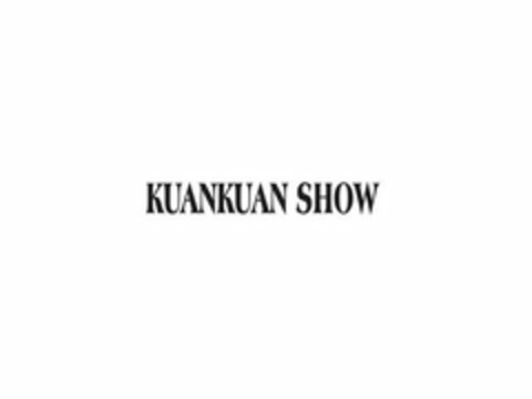 KUANKUAN SHOW Logo (USPTO, 02.07.2019)