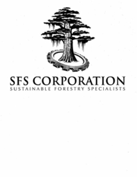 SFS CORPORATION SUSTAINABLE FORESTRY SPECIALISTS Logo (USPTO, 10.07.2019)