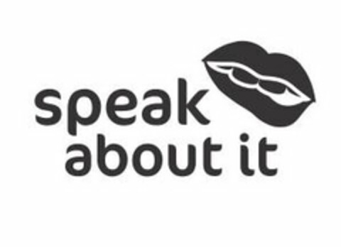 SPEAK ABOUT IT Logo (USPTO, 01/06/2020)