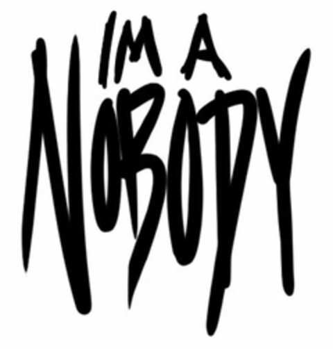 IM A NOBODY Logo (USPTO, 01/19/2020)