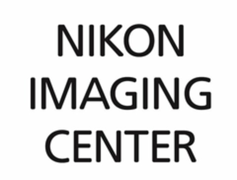 NIKON IMAGING CENTER Logo (USPTO, 12.06.2020)