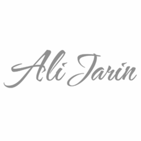 ALI JARIN Logo (USPTO, 06/17/2020)