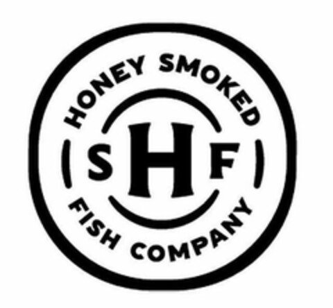 HSF HONEY SMOKED FISH COMPANY Logo (USPTO, 22.06.2020)