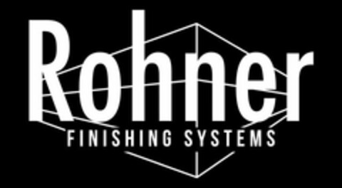 ROHNER FINISHING SYSTEMS Logo (USPTO, 25.06.2020)