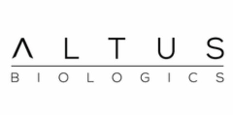 ALTUS BIOLOGICS Logo (USPTO, 08/10/2020)