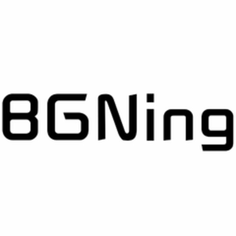 BGNING Logo (USPTO, 08/10/2020)