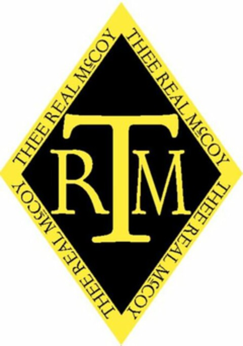 THEE REAL MCCOY THEE REAL MCCOY THEE REAL MCCOY THEE REAL MCCOY RTM Logo (USPTO, 08/16/2020)