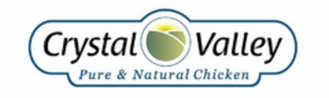 CRYSTAL VALLEY PURE & NATURAL CHICKEN Logo (USPTO, 11.05.2009)