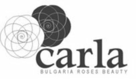 CARLA BULGARIA ROSES BEAUTY Logo (USPTO, 25.09.2009)