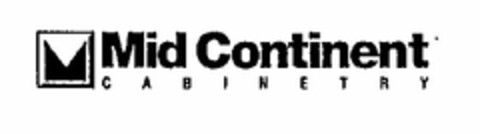 M MID CONTINENT CABINETRY Logo (USPTO, 01.12.2009)