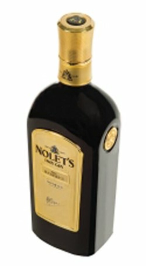 THE NOLET DISTILLERY 1691 EST D 1691 EST D 1691 NOLET'S DRY GIN THE RESERVE IMPORTED C.H.J. NOLET Logo (USPTO, 22.03.2011)